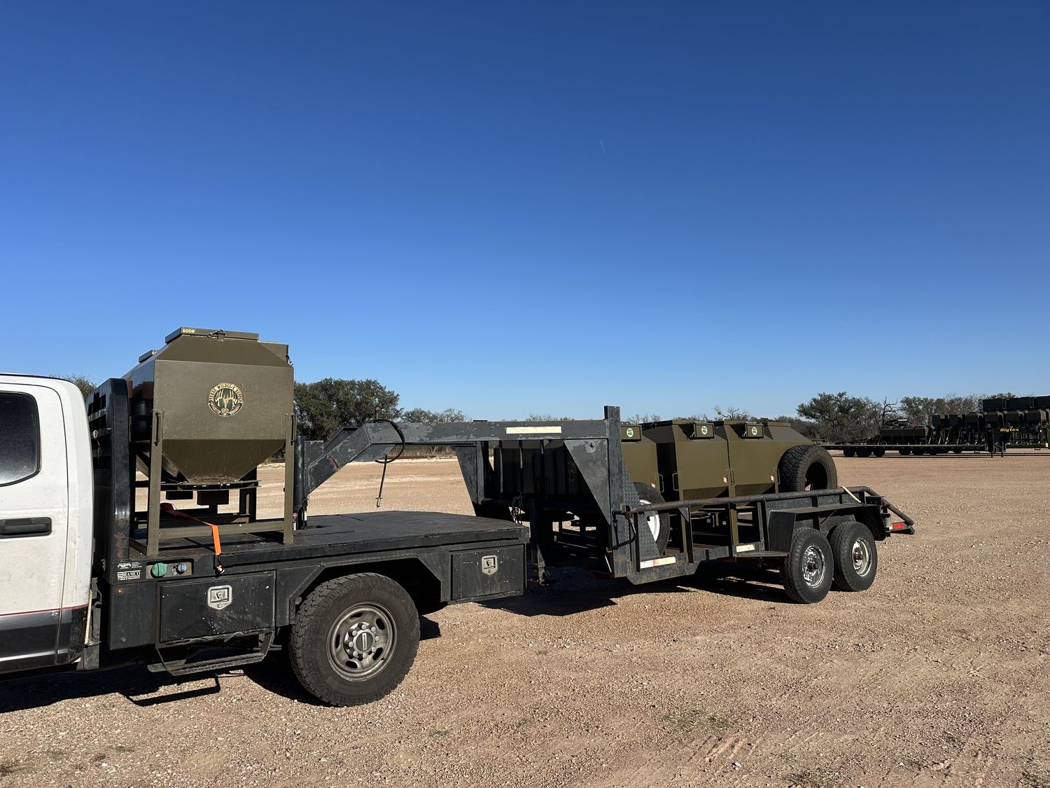 The camp cook trailer ready to roll